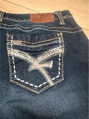 Vintage Y2K Amethyst dark wash bootcut jeans
